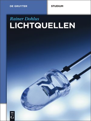 cover image of Lichtquellen
